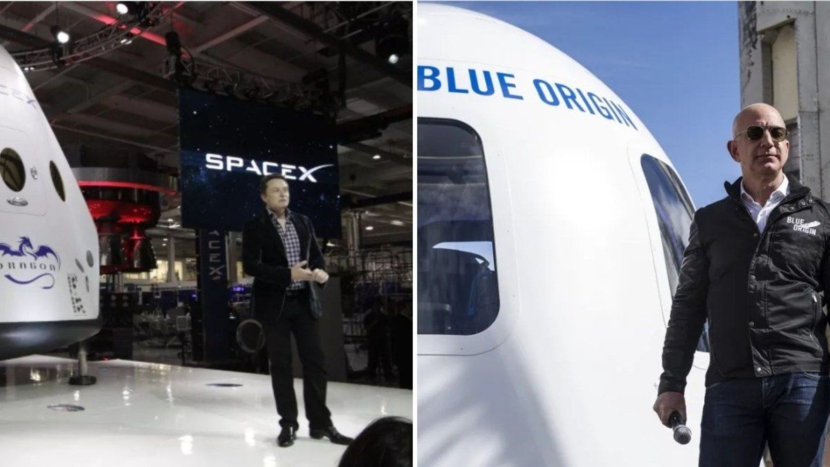 NASA aposta em Musk e Bezos para pousar na Lua