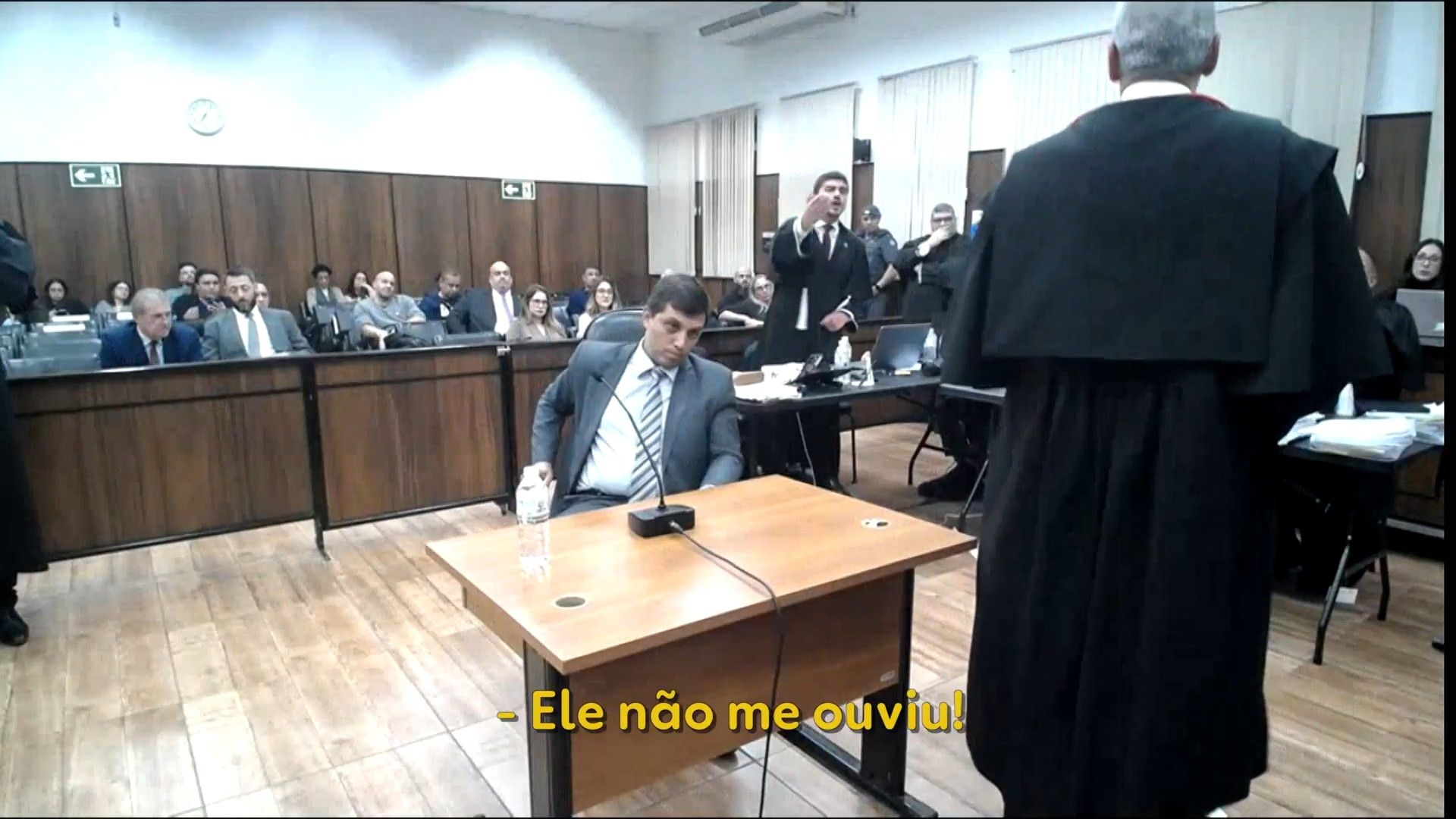 Bate-boca no julgamento de PMs acusados de assassinato do PCC