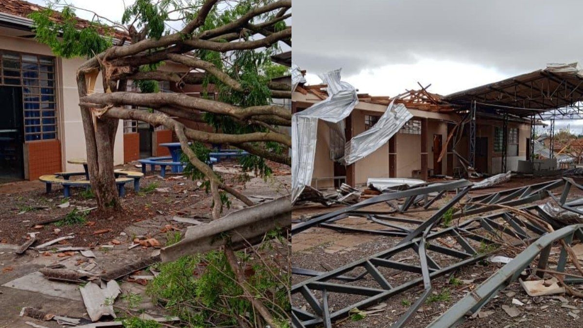 Enem suspenso em Rio Bonito do Iguaçu após tornado
