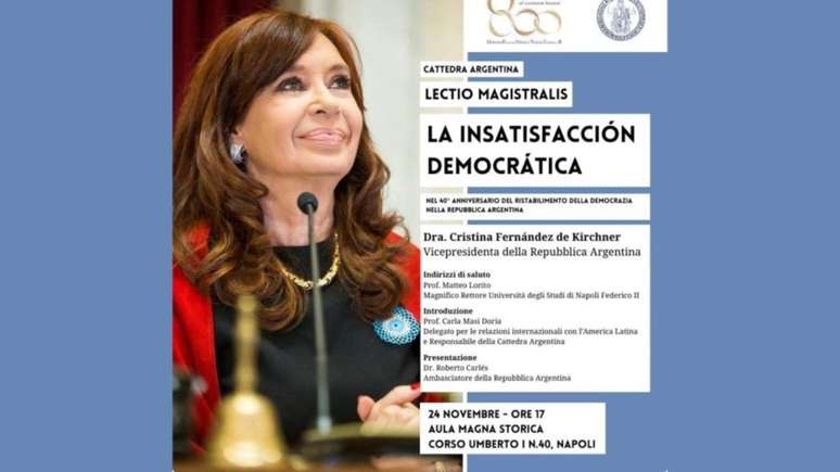 Cristina Kirchner vota no segundo turno e sai do país rumo à Itália para palestra