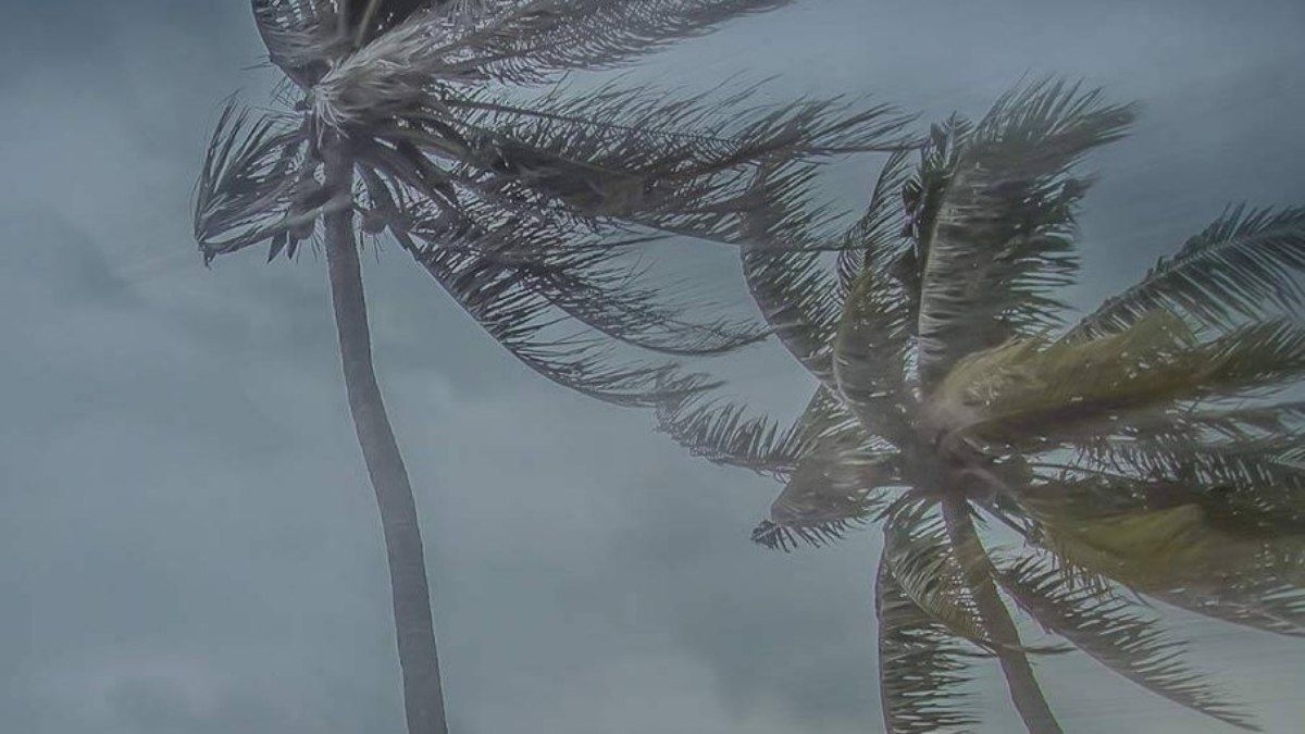 Ciclone provoca ventos intensos acima de 80 km/h no Sul