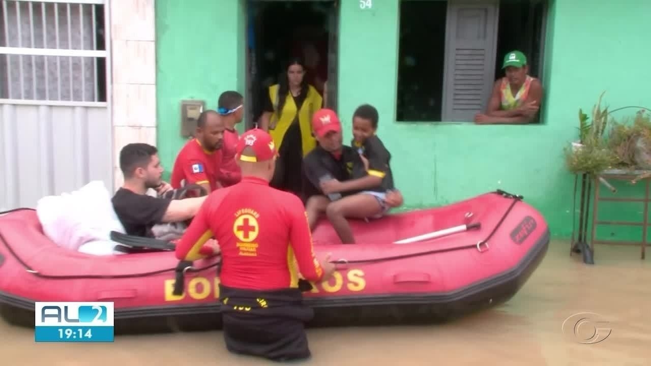 São Luís do Quitunde enfrenta enchente de 4,74 m
