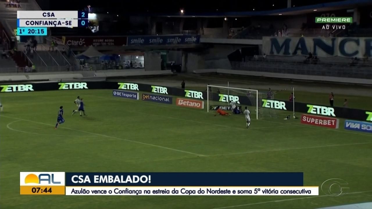 CSA brilha com artilheiro na Copa do Nordeste