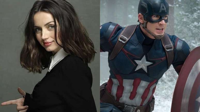 Ana de Armas como Capitão América? Atriz surge arrebatadora sob o manto do Primeiro Vingador