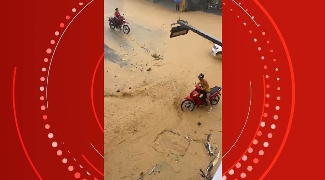 Chuva provoca alagamentos e transtornos em São Luís do Quitunde