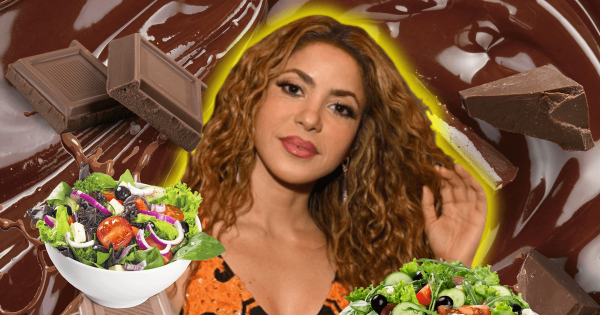 Shakira e a luta contra o vício em chocolate