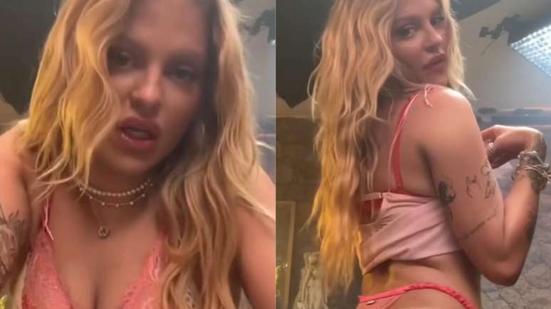 Luísa Sonza posa de calcinha fio-dental e impressiona fãs: 'Eu passo mal'