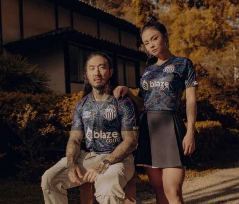Santos lança terceiro uniforme para temporada em homenagem ao Japão