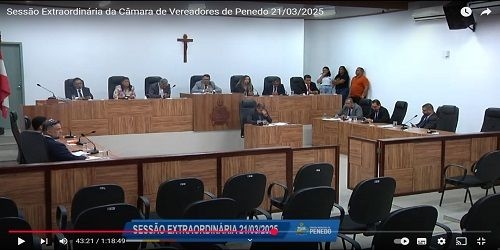 Assista aqui geração das imagens das sessões extraordinárias da CVP