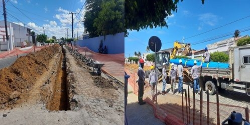 Empresas, Conasa e Águas do Sertão, aceleram serviços para melhor abastecer água em Penedo