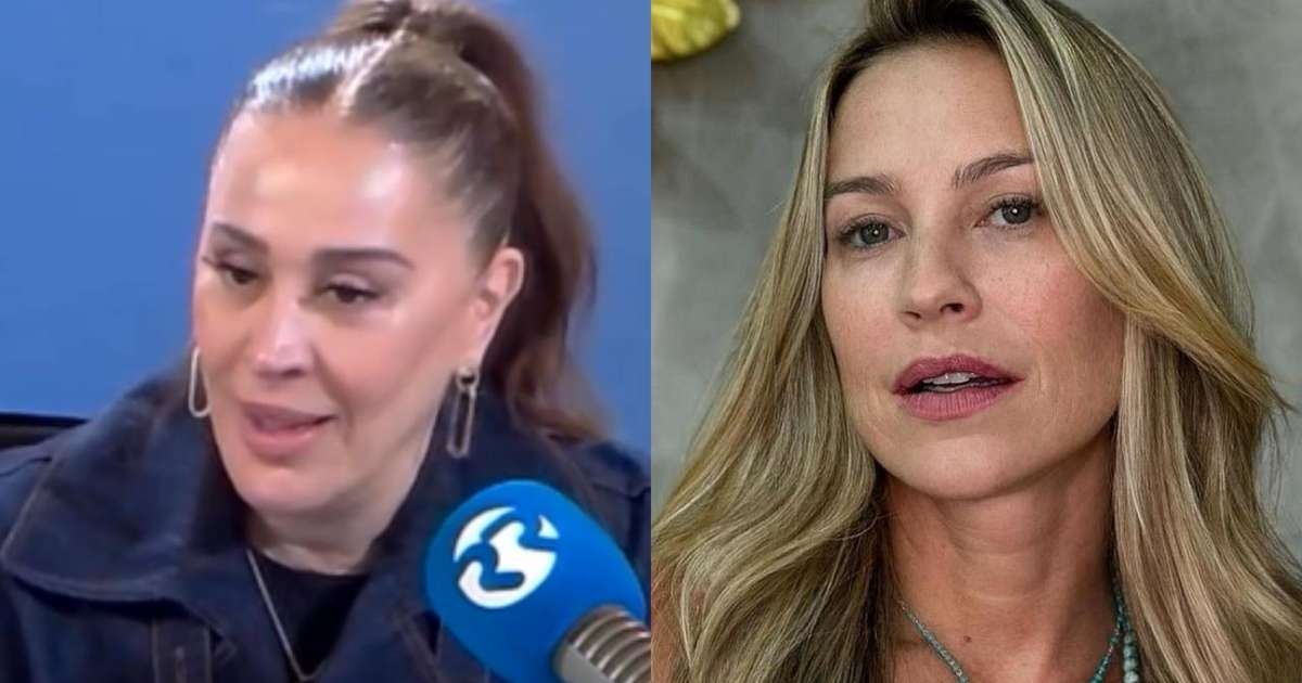 Claudia Raia fala sobre Luana Piovani em programa