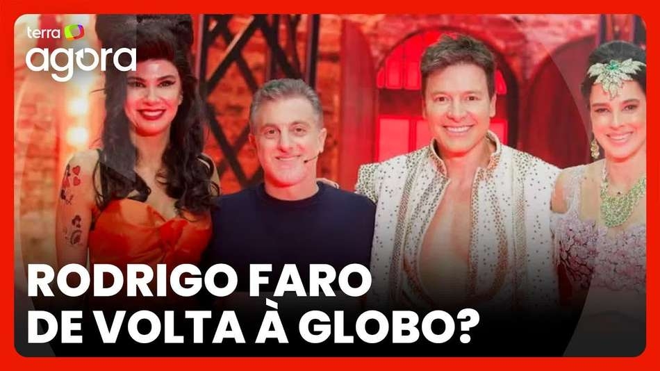 Rodrigo Faro participa do Domingão por amizade