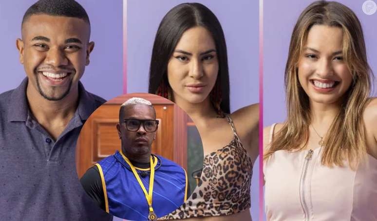 'BBB 24': Rodriguinho coloca Davi, Beatriz e Isabelle na mira do Paredão e web desaprova: 'Não mexe com eles'