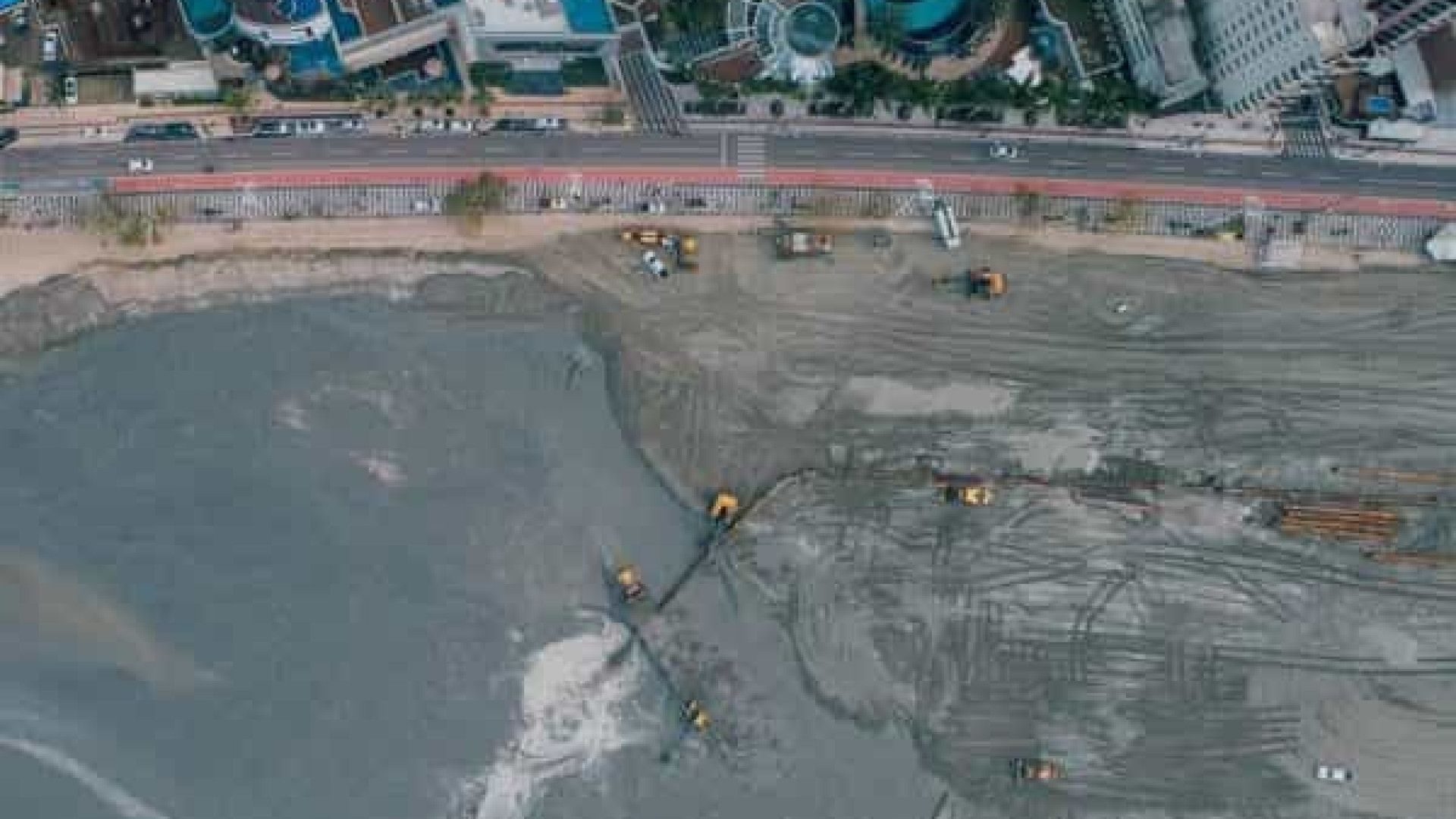 SC vira símbolo do alargamento de praia e amplia orla até sem obra