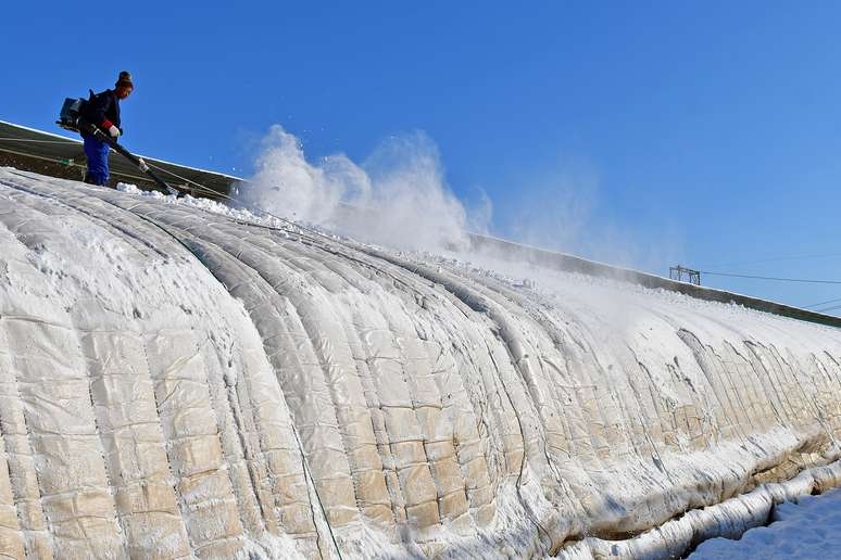 Regiões da China registram temperaturas mínimas históricas em onda de frio