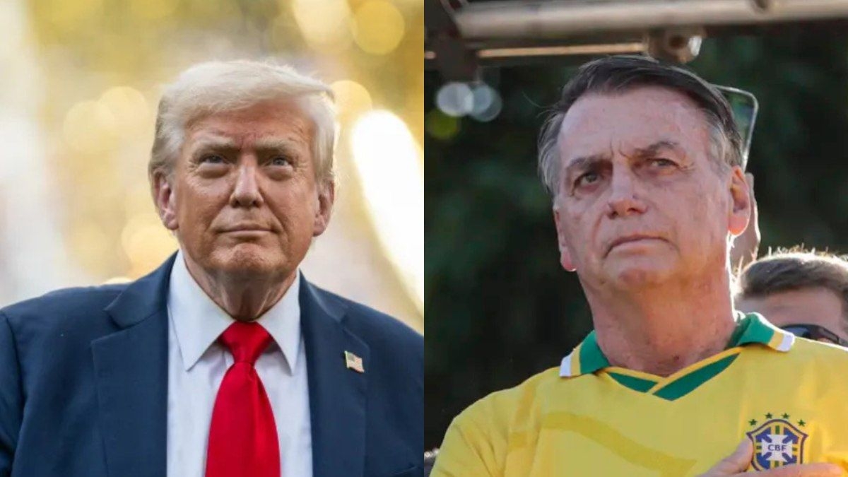 Trump critica sistema judicial e apoia Bolsonaro