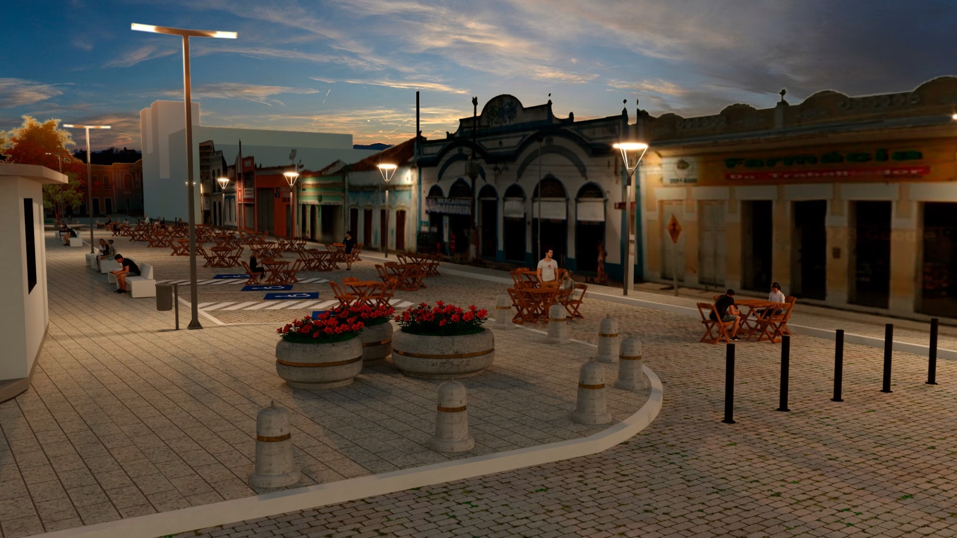 Prefeito apresenta revitalização da Praça 12 de Abril