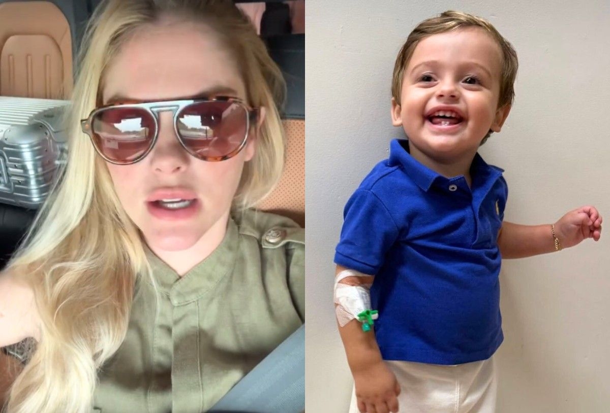 Bárbara Evans tranquiliza fãs sobre filho após picada de escorpião