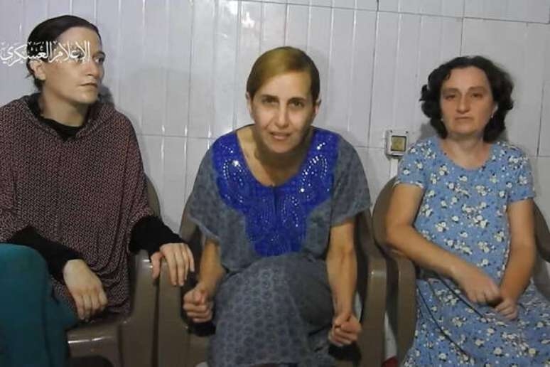 Hamas divulga vídeo com reféns israelenses na Faixa de Gaza