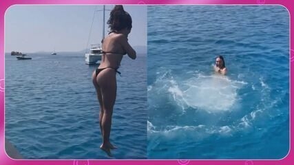 Isis Valverde Celebra Lua de Mel Romântica na Itália