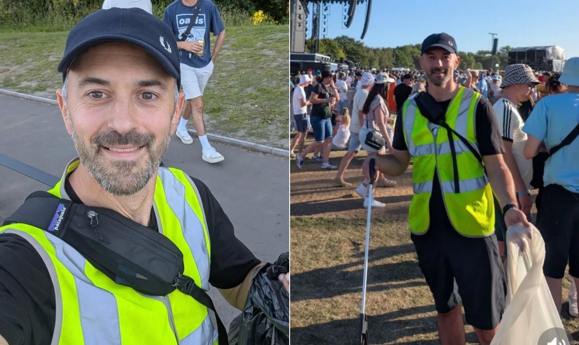 Fã do Oasis Usa Disfarce para Entrar em Show