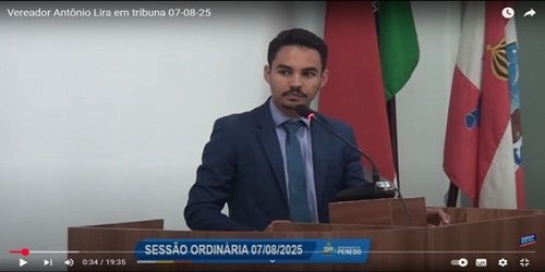 Vereador Antônio Lira, CVP por voto eletrônico e comenta estradas vicinais e a reativação do CAR pela Cooperativa