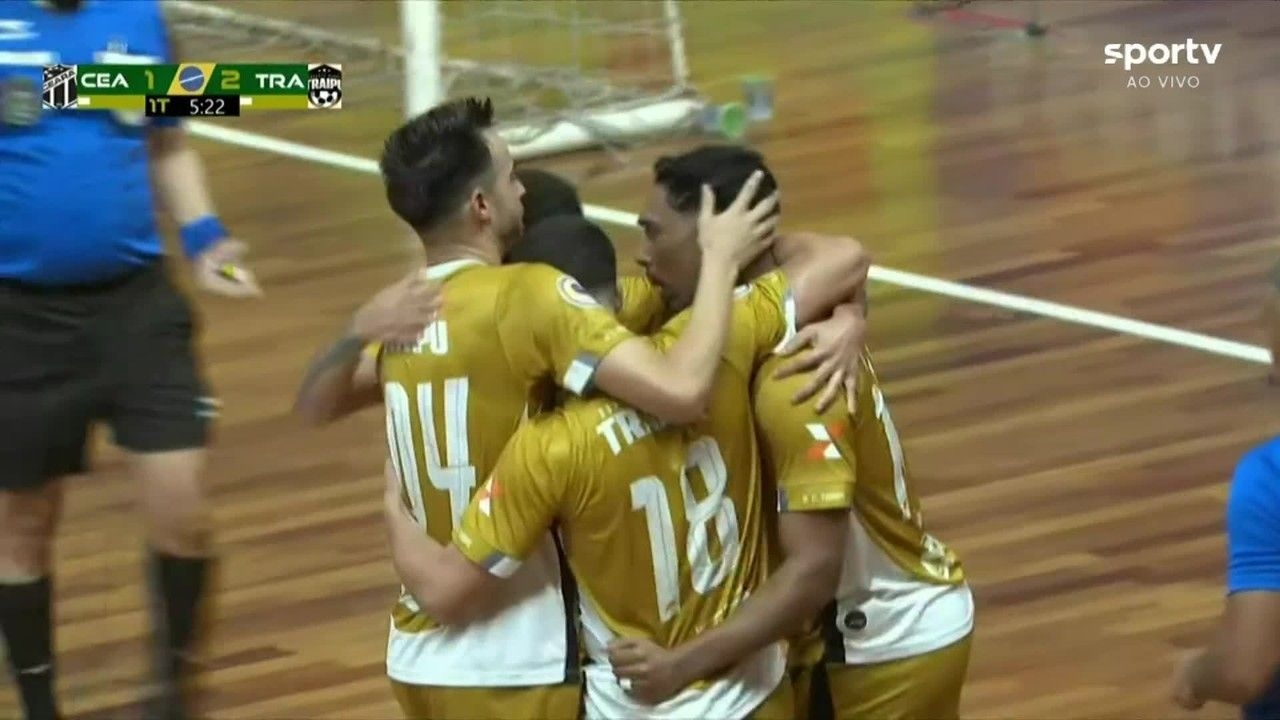 Traipu se aproxima da semifinal ao vencer Ceará no Futsal