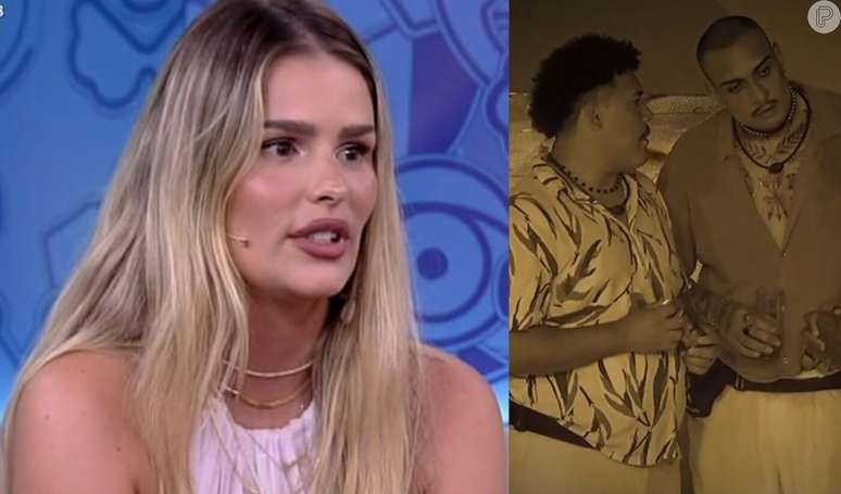 Fora do 'BBB 24', Yasmin Brunet se surpreende com verdadeira fala de Davi sobre Camarotes: 'Até concordo com ele'