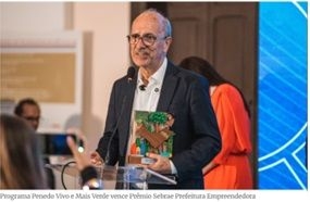 "Penedo Vivo e Mais Verde" vence Prêmio Sebrae Prefeitura Empreendedora