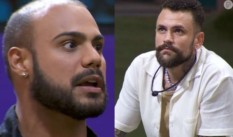 'BBB 24': Mais treta! Após Sincerão, Marcus e Vinicius se desentendem na área externa