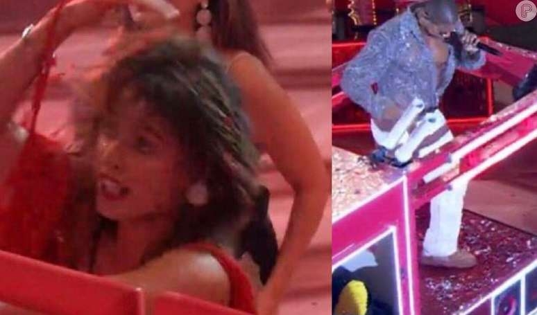 'BBB 24': Ela não cansa! Beatriz volta a causar por seu jeito animado em festa com Léo Santana, Kevin o Chris e Pixote. 'Sabe viver'