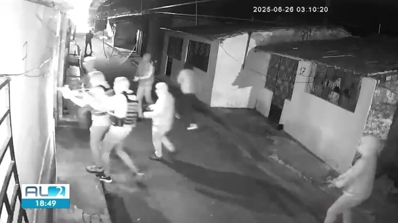 Polícia reforça segurança no Pilar após madrugada de terror