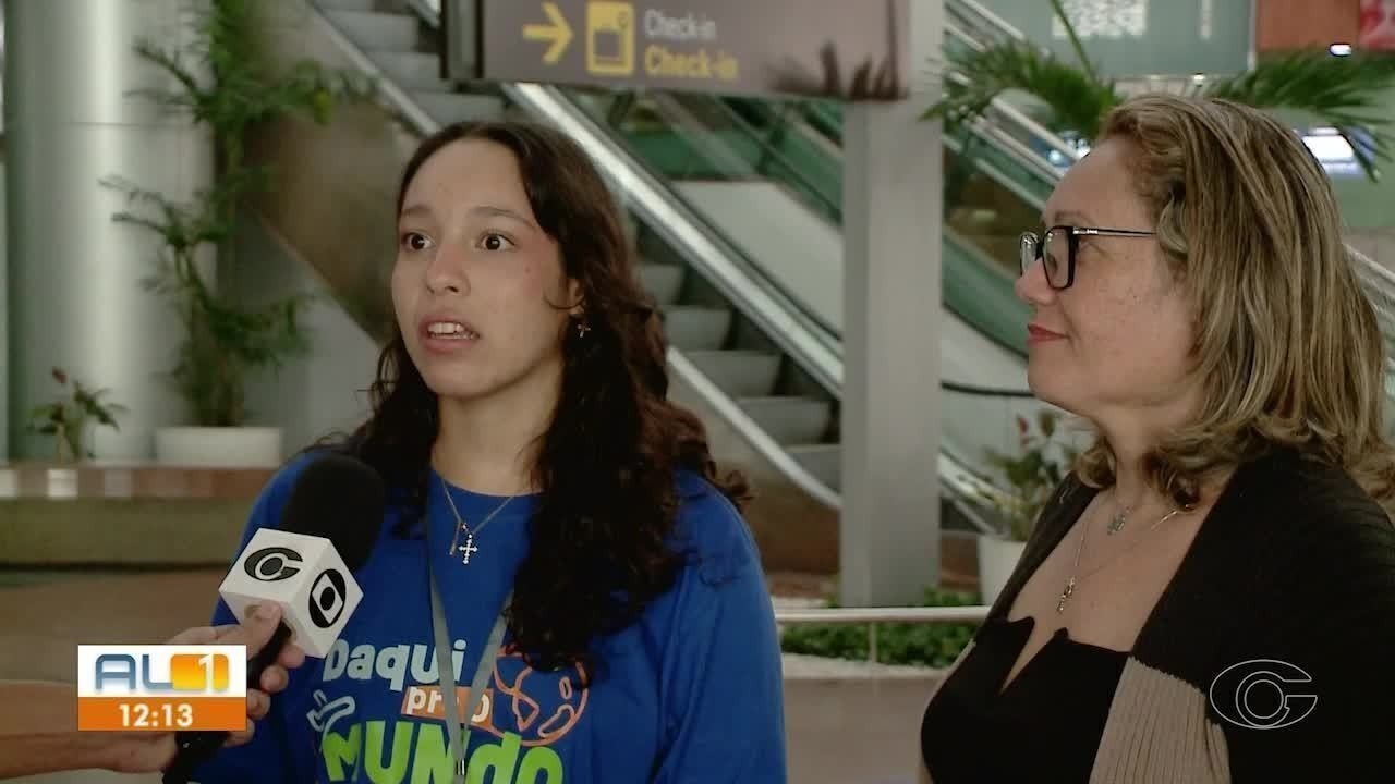 Alunos de Alagoas viajam para intercâmbio gratuito na Inglaterra