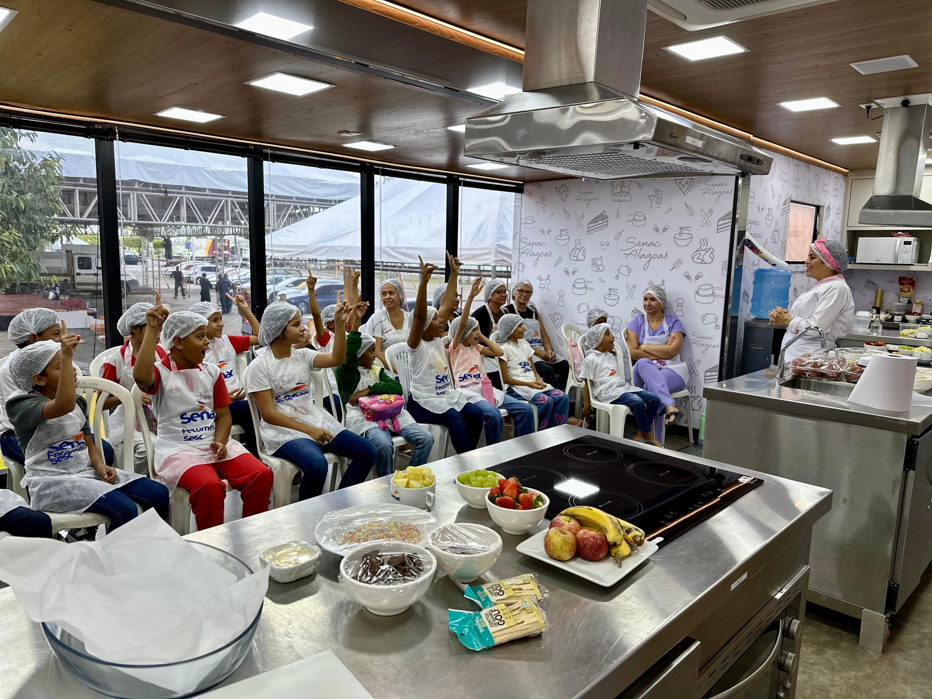 Oficina de Lanche Criativo celebra o Festival Penedo Sabor e Jazz