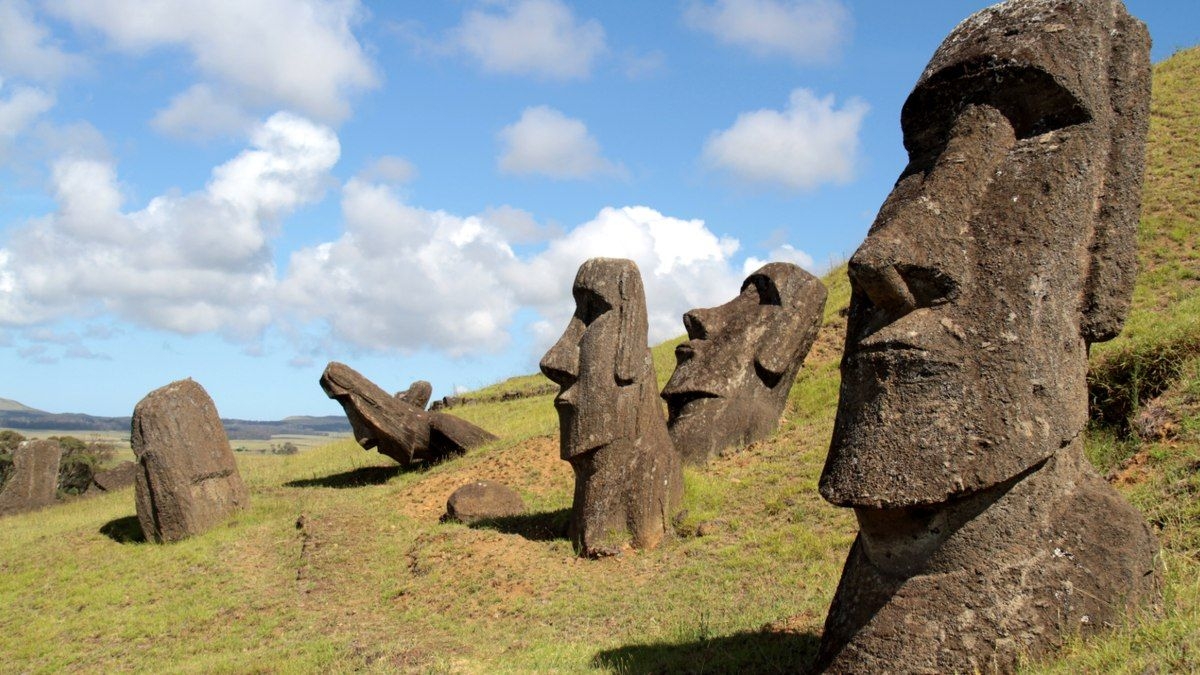 Como as estátuas da Ilha de Páscoa foram transportadas