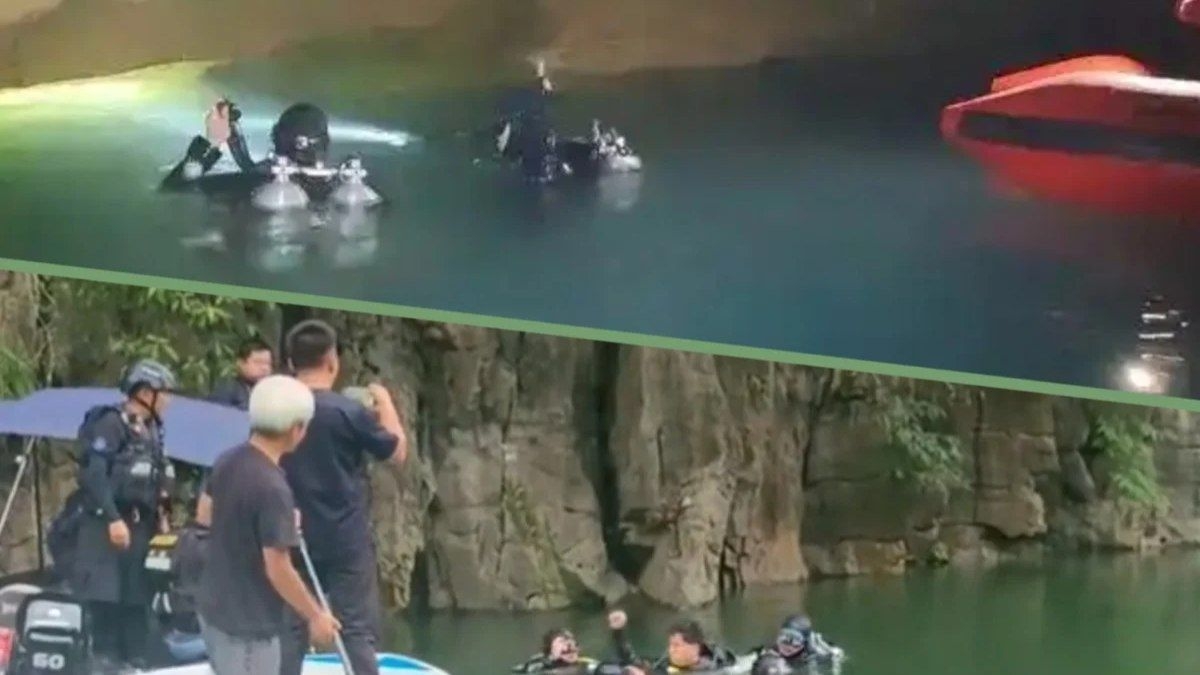 Mergulhador sobrevive cinco dias em caverna subaquática