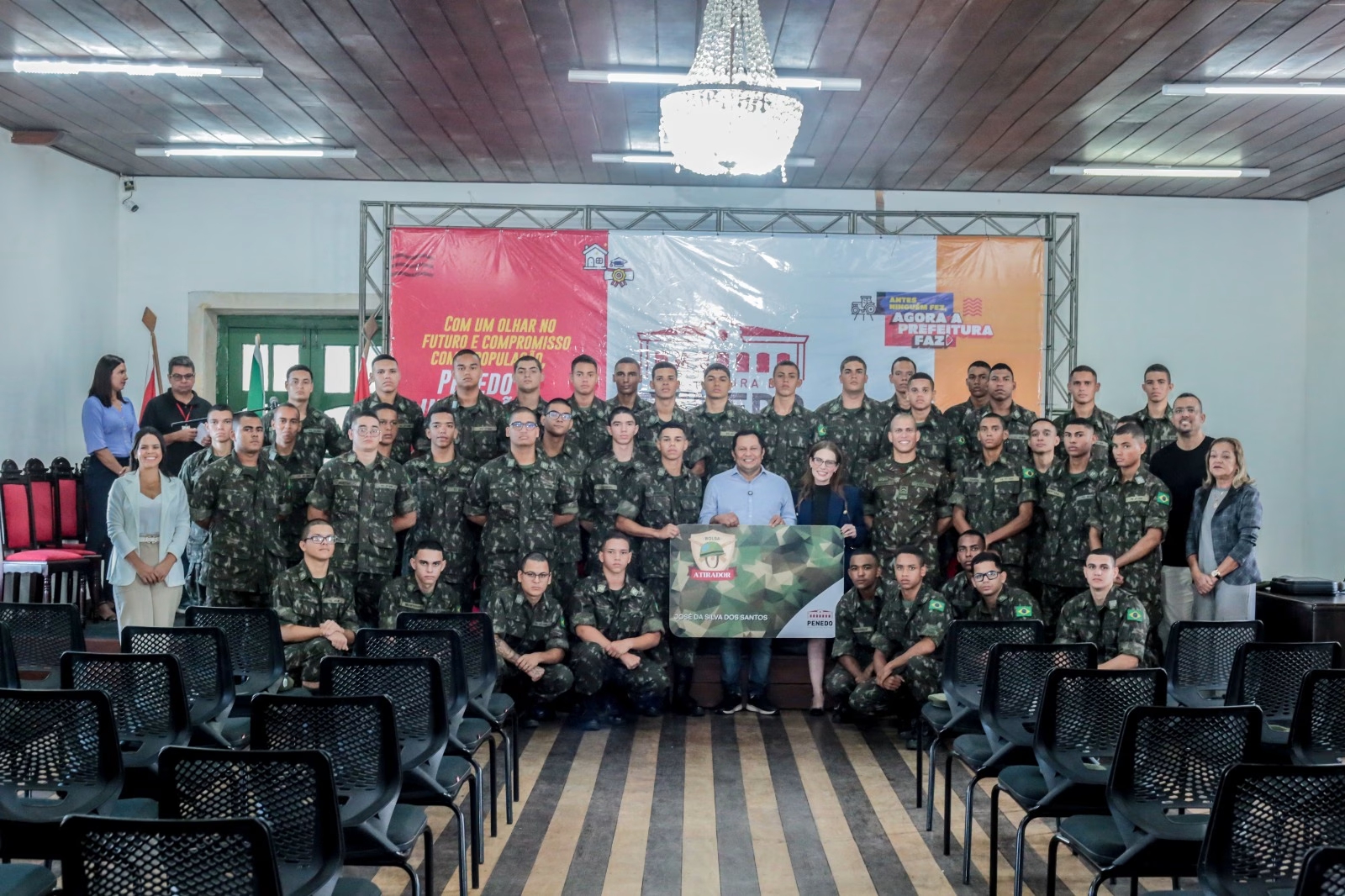 Penedo implantou o Programa Bolsa Atirador para jovens