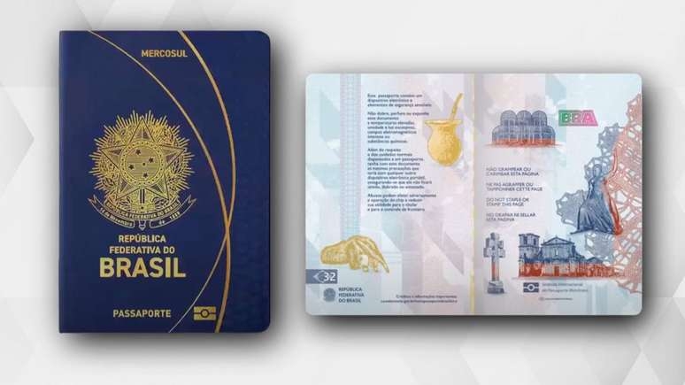 Brasil começa a emitir novo passaporte nesta terça-feira (3)