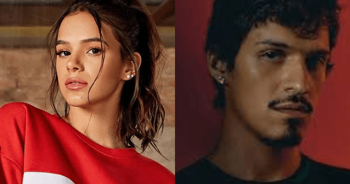 Bruna Marquezine e Omar Apollo quase se beijando viraliza