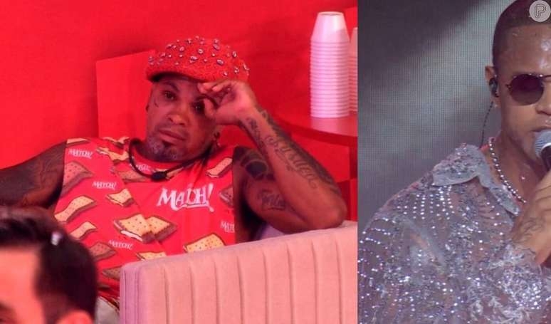 Festa no 'BBB 24': Dormiu, Rodriguinho? Pagodeiro assiste ao show de Léo Santana sentado e afastado de todos
