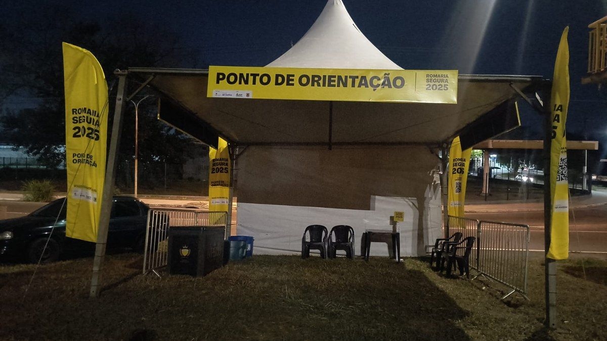 Tendas na Dutra garantem segurança aos romeiros