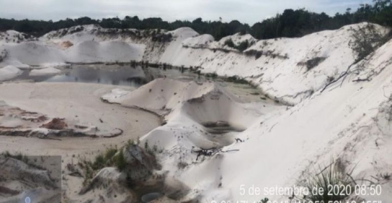 Justiça Federal proíbe extração de areia em área de proteção em Marechal Deodoro