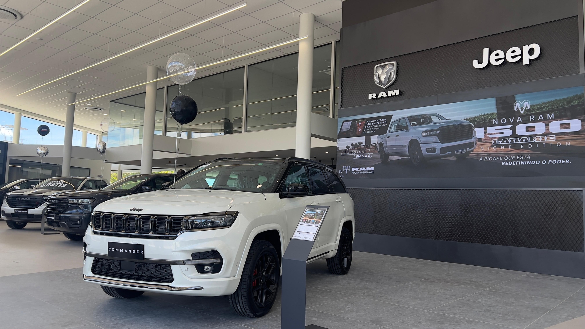Jeep e RAM Nossaterra abrem moderno showroom em Maceió