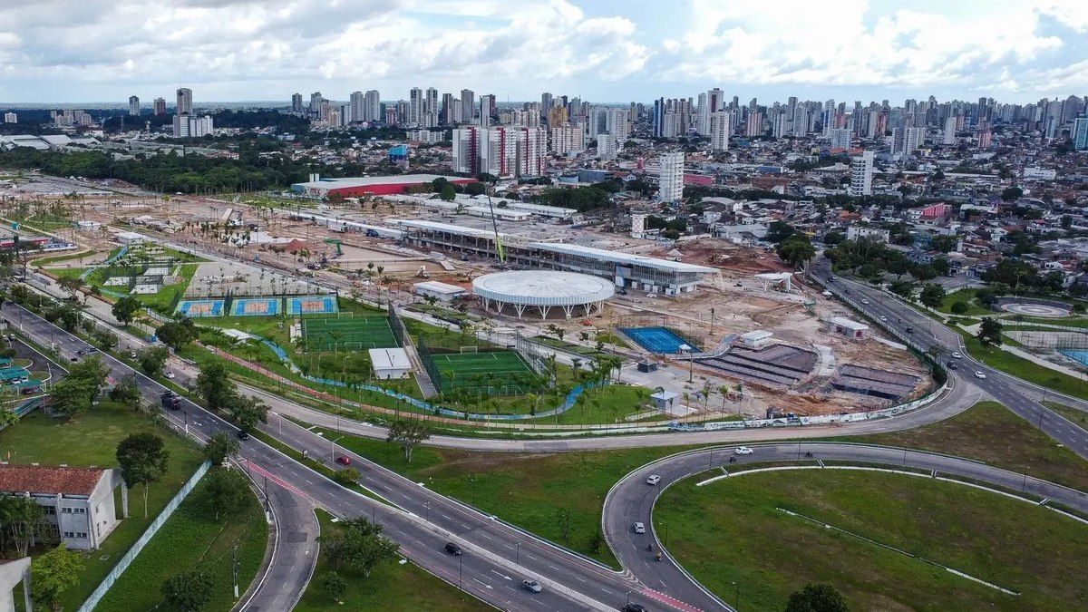 Obras em Belém aceleram a preparação para a COP30