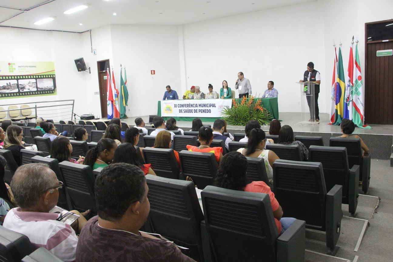 Penedo promovendo a 12ª Conferência Municipal de Saúde