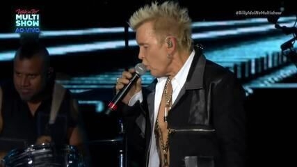 Billy Idol Trará Suas Apresentações ao Brasil em Novembro