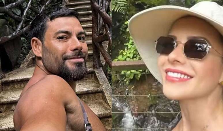 Namorado de Sandy abre álbum de viagem com cantora e detalhe em foto rouba a cena: 'Segurando a bolsa dela'