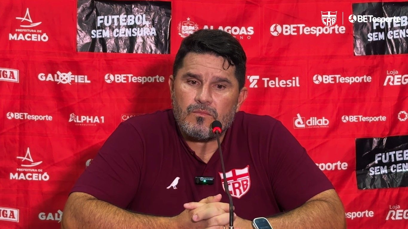 Barroca assume culpa pela 3ª derrota do CRB no Brasileiro