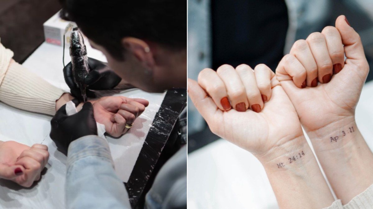 Igreja em Santa Catarina promove tatuagem entre fiéis