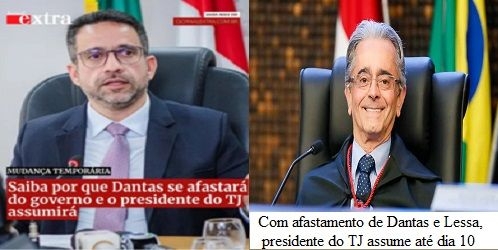 Governador Paulo Dantas se afasta para ciriurgia e assume Fábio Bittencourt, presidente do TJ